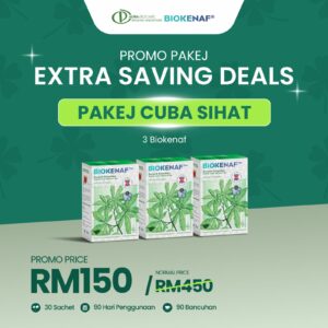 Pakej Cuba Sihat (3 Biokenaf)