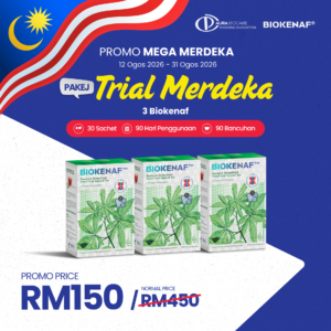 Pakej Trial Merdeka (3 Biokenaf)
